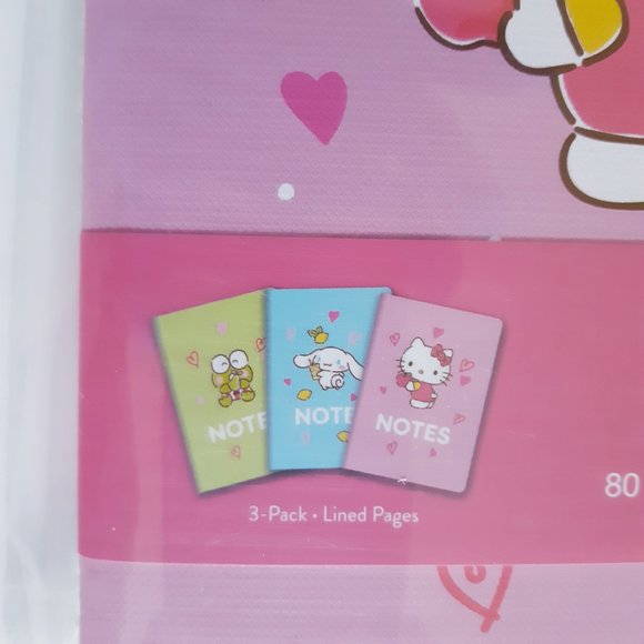 Hello Kitty And Friends Notebooks Pack of 3 - Picture 4 of 5